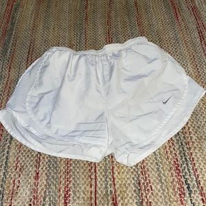 Womens White nike shorts